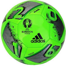 7.republic of ireland v sweden: Adidas Euro 16 Glider Ball Volt Green Silver Soccer Ball Soccer Ball