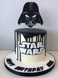 Darth Vader Cake Topper Customizable Size Custom Made From Etsy In 2021 Star Wars Cake Toppers Star Wars Birthday Cake Darth Vader Cake