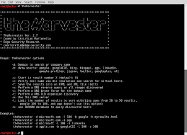 Finding E Mail Addresses Using Theharvester Kali Linux Network Scanning Cookbook Second Edition