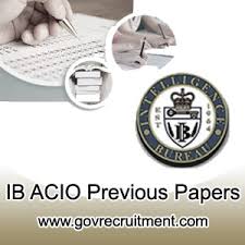 Ib Acio Exam Previous Papers Download Ib Question Papers Pdf