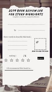 Book Review Story Template Crested By Tes Of Paperbackbones Book Review Template Book Instagram Book Template