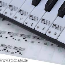Klaviertastatur mit notennamen zum ausdrucken klaviertastatur. Transparente Notenkleber Fur Piano Klavier Online Kaufen