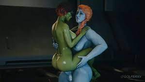 Gamora And Lady Hellbender [Golferxv]