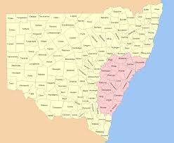 The new south wales map shows the major rivers and lakes in the state. File New South Wales Cadastral Divisions Png Wikipedia