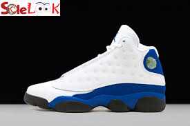 Air Jordan 13 Retro White Hyper Royal Black 414571 117 Snaidero Usa