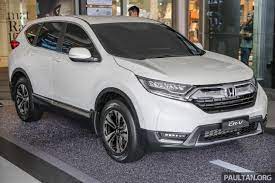 I know its lighter but 1.5t is not a good match for a heavier crv. 2017 Honda Cr V Makes First Malaysian Appearance 2 0l Na To Join 1 5l Turbo Live Gallery From Penang Paultan Org