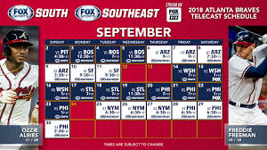 Tickets for atlanta braves baseball games. Atlanta Braves Tv Schedule September October Fox Sports