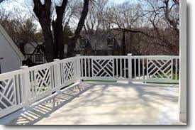 We are committed to provide unbeatable customer service for your projects from start to finish. Weatherwise Vinyl Chippendale Railing Sections Porch Railing Designs Balcony Railing Design Front Porch Railings