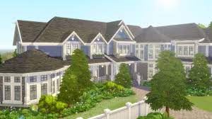 Lakeview Mansion The Sims 4 Speed Build Youtube Sims 4 Sims House Design Mansions