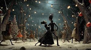 Magical Dark Christmas Animation Inspired by Tim Burton