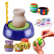 Pottery Wheel for Kids and Beginners - Blue