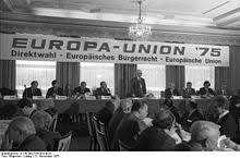 The eu grew out of the european economic community (eec) which was established by the treaties of rome in 1957. Europa Union Deutschland Wikipedia