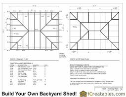 If you use a higher pitch it. Simple Shed Roof Framing Plan Novocom Top