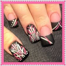 Pinstriped Nails 2 By Oli123 Nail Art Gallery Nailartgallery Nailsmag Com By Nails Magazine Www Nailsmag Com Nailart Farbig