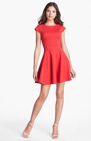 Fun Ted Baker London Red Skater Dress Dresses Fashion Nordstrom Dresses