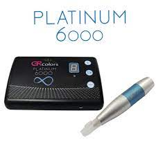 Máquina para maquiagem definitiva gr 4000 plus conteúdos da embalagem: Dermografo Platinum 6000 Gr Colors Lm Micropigmentacao Produtos E Equipamentos Para Estetica
