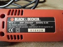 Black And Decker Wizard Rotary Tool Rt550 Manual Black Decker Rtx 1 High Speed Rotary Tool Www Devonbuy Com