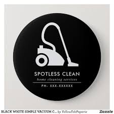 Black White Simple Vacuum Cleaner Cleaning Service Button Zazzle Com Easy Vacuum Simple Vacuum Cleaner Cleaning Service