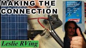 Certified to withstand challenging environmental conditions. Connecting Charge Controller To Coleman 100w Solar Panel For Portable Use Youtube