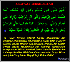 Sholat yang dilakukan kurang sempurna jika semua rukun tidak dilaksanakan. Selawat Ibrahimiyah Shafiqolbu