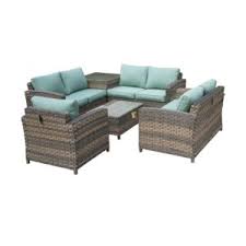 طقم جلوس ٦قطع ٤كراسي طاولة زاوية وطاولة Outdoor Seating Sets Outdoor Furniture Outdoor Living Outdoor Saco Store