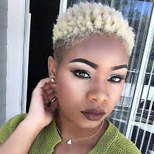 Bob Weave Hairstyles Really Short Haircuts For Black Women Cool Hairstyles For African H Short Natural Hair Styles Tapered Natural Hair Natural Hair Styles
