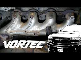 Silverado 2500hd Broken Exhaust Manifold Bolts Removal Youtube