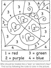 Valentines Color By Number Best Coloring Pages For Kids Kindergarten Valentines Valentine Activities Valentines School