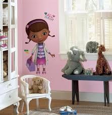 New Giant Doc Mcstuffins Wall Decals Disney Stickers Girls Bedroom Decor On Ebay Doc Mcstuffins Disney Wall Decals Doc Mcstuffins Wall Decor