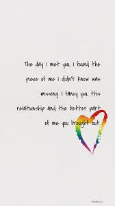 The Day I Met You Quote
