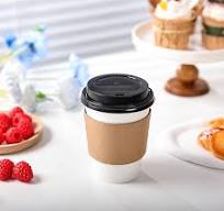 Amazon.com: PACCOLYN 100 Pack 12 oz Disposable Coffee Cups ...
