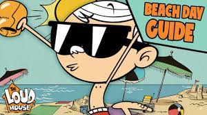 The Loud House Beach Day Interactive Guide 🏖 | The Loud House - YouTube