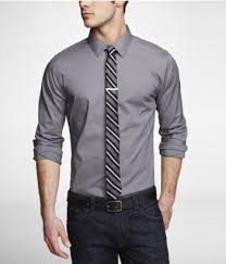 Extra Slim 1mx Stretch Cotton Shirt Express Business Casual Men Mens Casual Outfits Mens Shirt Dress