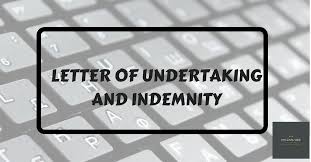 2:15 mediacell manage 1 891 просмотр. Letter Of Undertaking And Indemnity Mylegalweb