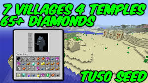 Check spelling or type a new query. Minecraft Xbox One Ps4 Tu50 Seed 7 Villages 4 Temples 65 Diamonds Video Dailymotion