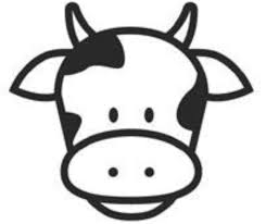 Pin By Nanci On Pre K Cow Face Cow Coloring Pages Cow Appreciation Day