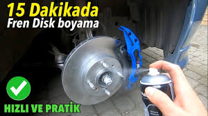 15 Dakikada Fren Disk Porya Boyama Hizli Ve Pratik Cozum Youtube