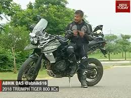Nevertheless, reaching the ground wasn't difficult as the bike has a narrow waist and the sidestand was easily within reach. Indiatoday On Twitter Know All About 2018 Triumph Tiger 800 Xcx Abhik616 Itvideo More Videos Https T Co Nounxo6ikq