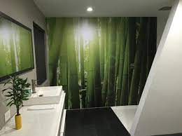 Bathroom wall murals this collection of bathroom wall murals has everything you need to to turn the most personal and private space in your home or office into a tranquil sanctuary. 11 Wall Mural Ideas To Upgrade Your Bathroom Decor Eazywallz