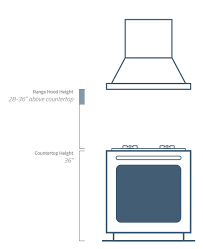 Mounting Height Proline Range Hoods Exhaust Fan Kitchen Exhaust Fan Kitchen Exhaust