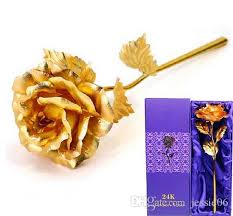 Looking for the perfect wedding bouquet for your valentine's wedding? 2021 Plated 24k Golden Rose Flower Valentines Day Festive Party Gift Bride Wedding Bouquet Gold Blue Red With Purple Handbag Box Drop Shipping From Jessie06 8 53 Dhgate Com