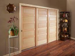 Basically, this door will keep out the cold, lock in the. 3 Track Sliding Closet Doors Sliding Doors