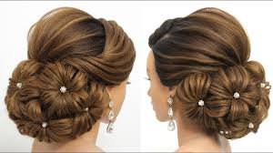 All you need to do is curl your hair and tie it into a high ponytail. Bridal Updo Tutorial Wedding Prom Hairstyles For Long Hair Hairstyle Hair Style Girl Youtube