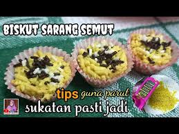 Dengan resepi ni kita boleh buat pelbagai jenis biskut raya. Biskut Sarang Semut Sepanjang Zaman Litetube