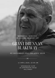 We're saddened to announce the passing of MCOBA Old Boy, Grant Blakeway (OC  1980). Grant completed his remarkable Trans Atlantic crossing in 2021,  proudly holding out his Maritzburg College OC flag as