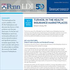 Most americans must be covered or pay a penalty. Turmoil In The Health Insurance Marketplaces Ldi