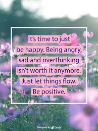 Stop Overthinking Positive Quotes Cards Birthday Greeting Cards By Davia