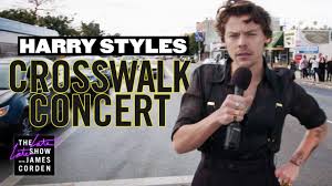 Maybe you would like to learn more about one of these? Harry Styles Performs A Crosswalk Concert Youtube