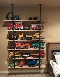 Wall Decorating With Toy Cars Kids Storage And Organization Ideas Big Boy Bedrooms Big Boy Room Toddler Boys Room