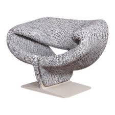 Pierre Paulin For Artifort Ribbon Chair Relaxing Chair Chair Design Brown Leather Recliner Chair